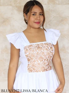 BLUSA267-LISSA/BLANCA