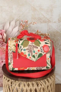 BOLSO-232 AZUCENA/NARANJA