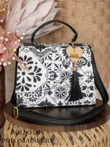 BOLSO-204 POLONIA/NEGRA