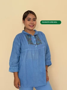 BLUSA270-LORE/AZUL