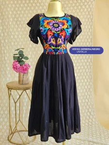 VES102-GERBERA/NEGRO