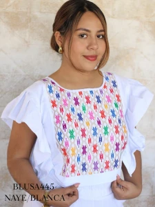 BLUSA445-NAYE/BLANCA
