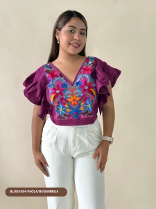 BLUSA364-PAOLA/BUGAMBILIA