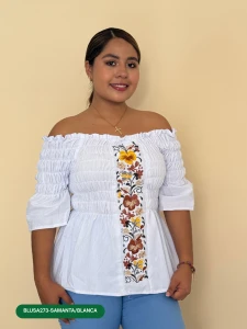 BLUSA273-SAMANTA/BLANCA